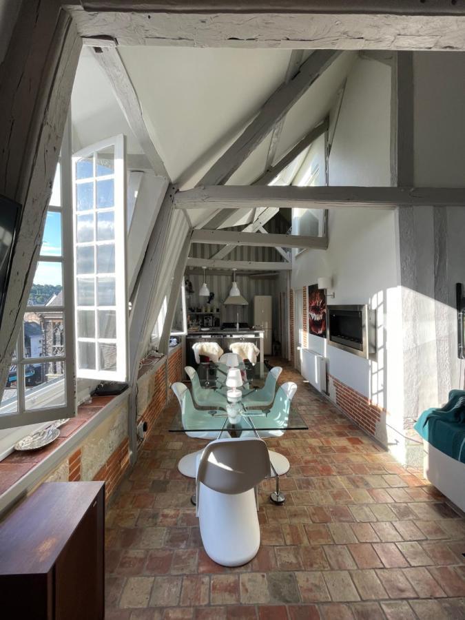 Le Loft Du Homard Bleu - Entre Ciel Et Mer - Free Parking 500M Honfleur Eksteriør billede